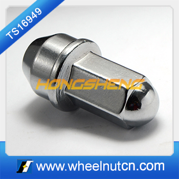 13/16" Hex 61.8mm Length M14x2.0 Wheel Lug Nuts 27588